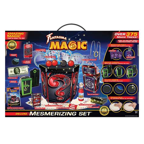 Step into a World of Wonder with the Spellbinding Magic Deluxe Mesmerizing Set.